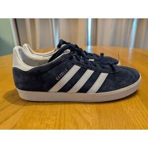 Adidas Gazelle Navy Suede Men’s Size 7 Shoes Sneakers ***Needs Shoelaces